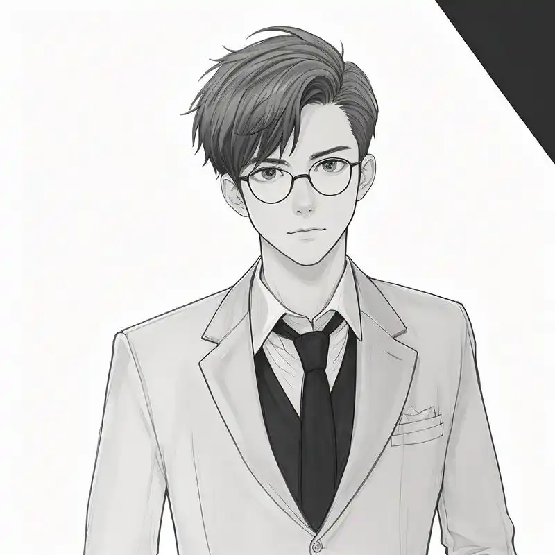 商务风西装革履头像9892 男生穿上西装,瞬间变得成熟稳重!