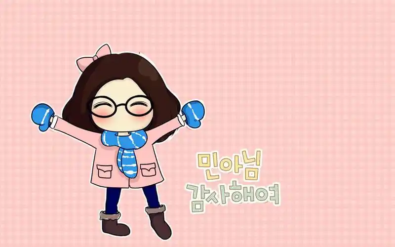 卡通人物小希高清电脑桌面壁纸