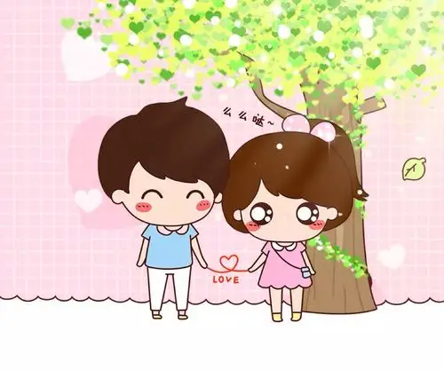 萌萌图 可爱的小薇 情侣温馨系列 可爱 头像 壁纸