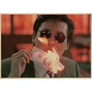 赌神周润发海报