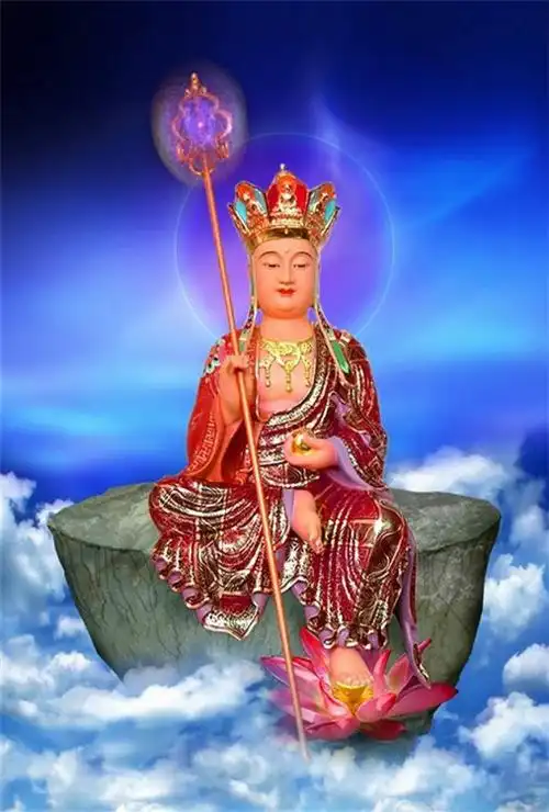 【转载】瞻礼经典「地藏菩萨」圣像功德无量,听善音居士读诵【地藏经