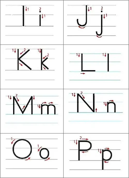 字母卡片打印版-木棍体zjq