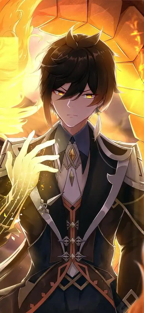 原神帝君钟离手机壁纸