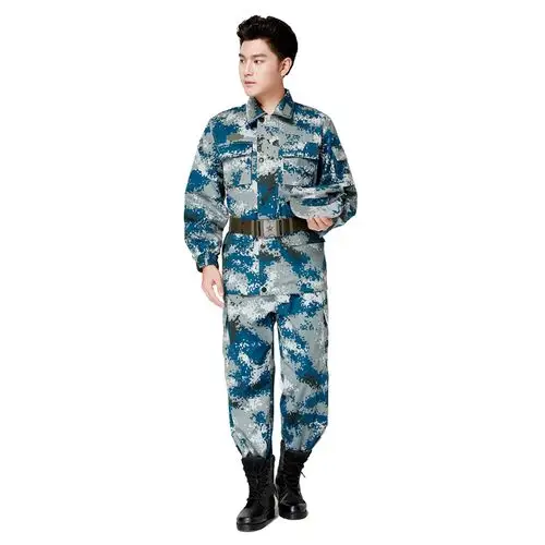 空军城市迷彩服套装男女夏季作训服数码冬季户外数码训练服