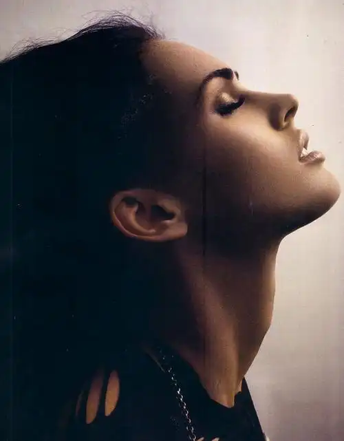 完美侧脸欧美女星美艳写真