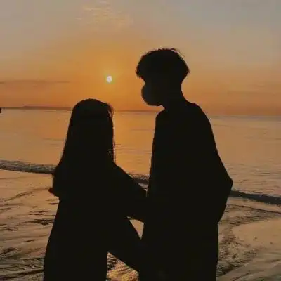 日落情头_情侣头像_我要个性网