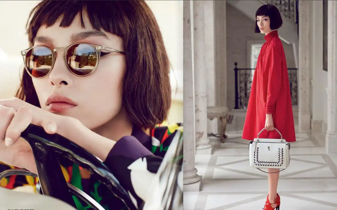 中国超模孙菲菲春夏大片高清壁纸图片下载