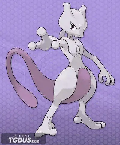 神奇宝贝超梦的简笔画