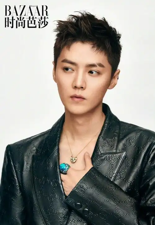 鹿晗刺猬头大片曝光,再次挑战硬汉风格,真的好man