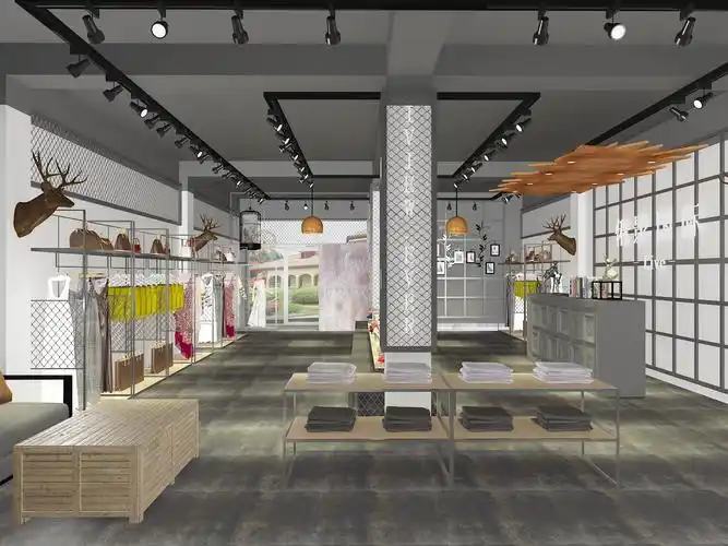 兴平女装店装修设计案例