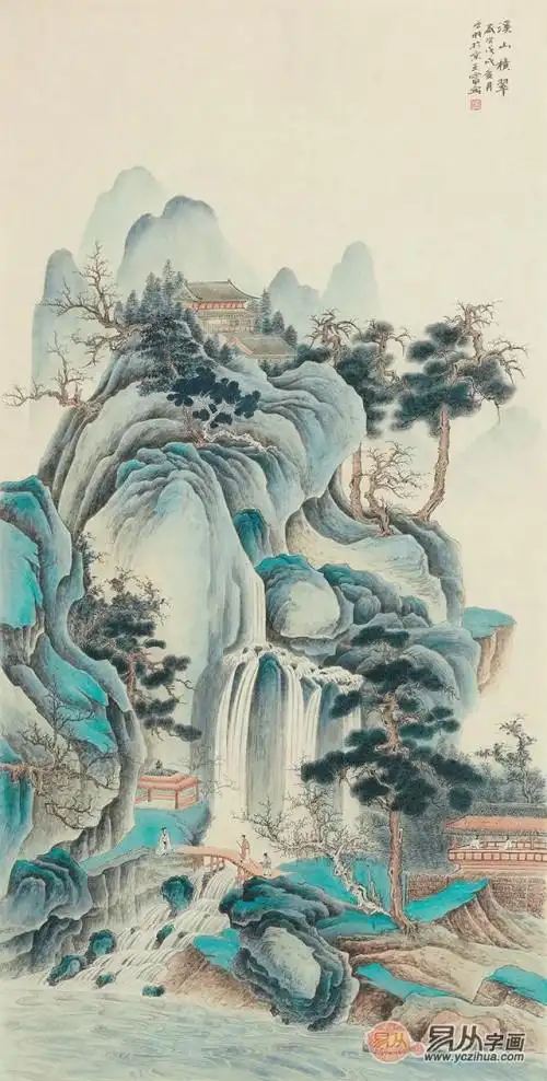 中美协画家王宁山水画浅析水墨氤氲自然境山水空灵中国魂