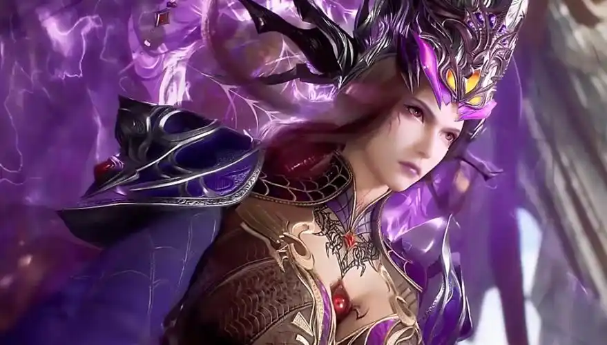 斗罗:罗刹神比比东形象曝光,魅惑到了极点,罗刹魔镰超霸气_腾讯新闻