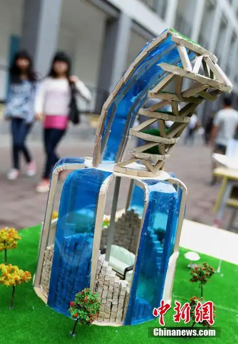 南京大学生结构创新竞赛百件作品展出