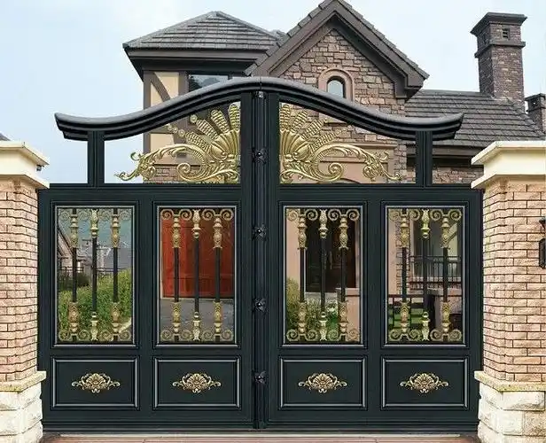 别墅庭院铝艺大门款式 262