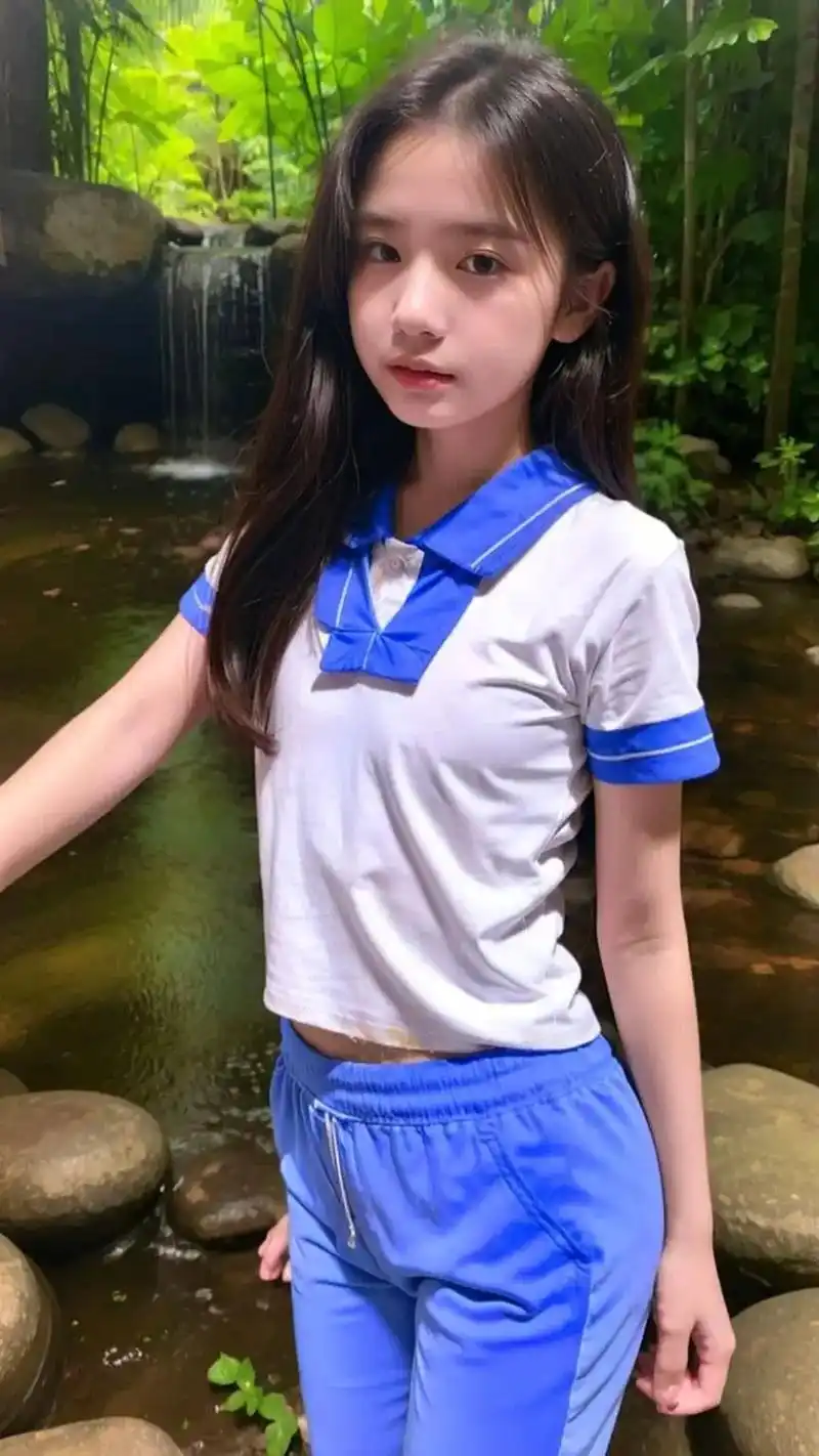 清纯女高 #学生妹 #校服女孩 #从小美到大 #大长腿美女 - 抖音