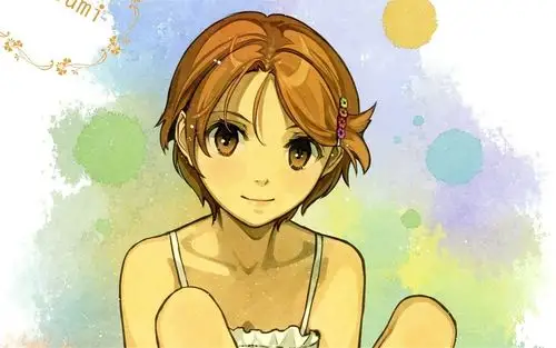 精选唯美的手绘卡通可爱女生图片桌面壁纸高清