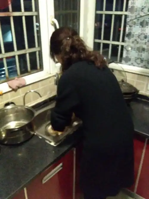 母亲的背影与笑脸