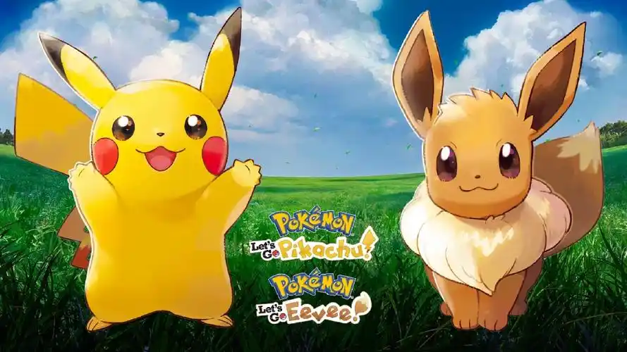 精灵宝可梦 lets go!皮卡丘/伊布壁纸