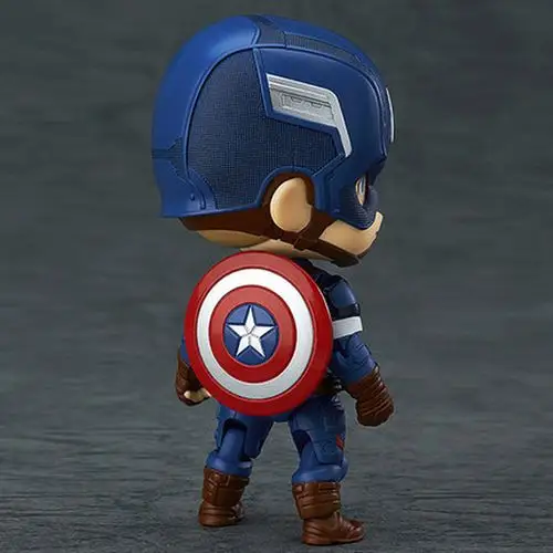 订做高品质美国队长卡通动漫手办 动漫周边儿童节礼物 塑胶模型注