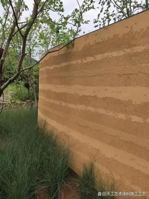 现代夯土泥巴墙的施工工艺