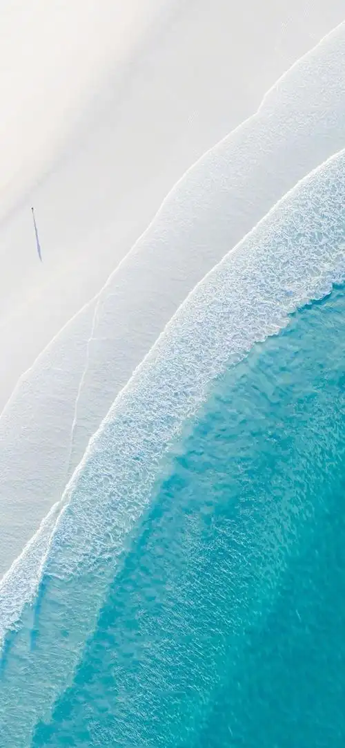 蓝天大海竖屏手机壁纸