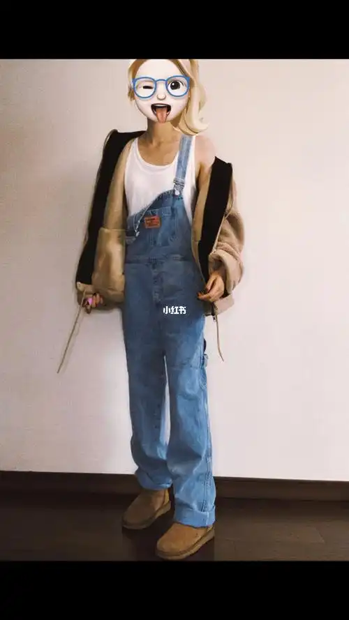 秋冬穿搭背带裤这么穿好看死了