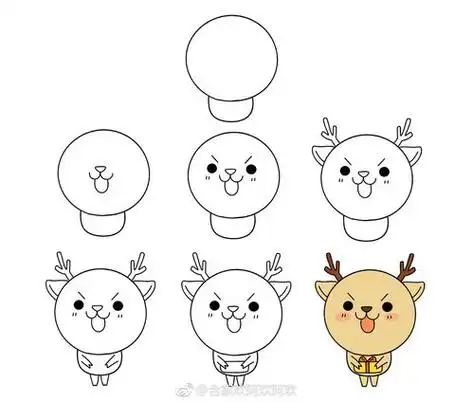 可爱的小动物怎么画简单又漂亮_求知百科_好知经验网