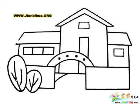 画一幅美丽的校园怎么画