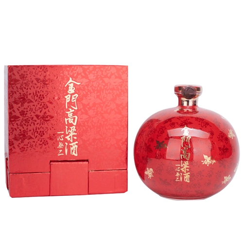 金门高粱酒53度一心无二1500ml红坛瓷瓶进口粮食白酒礼盒 53度 1500ml