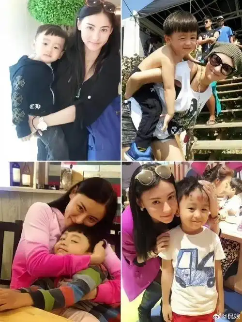 张柏芝是真的超喜欢孩子,生几个都是自己亲自带娃,好有精力