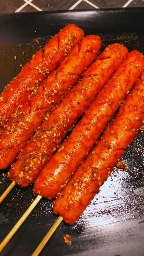 烧烤味的火腿肠,你喜欢吃吗