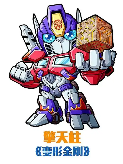 经典机器人q版画像(五)