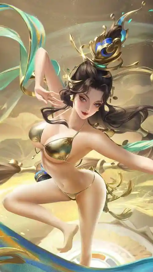 无水印王者荣耀貂蝉遇见胡旋去掉所有服装去掉所有服装女英雄