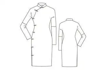 旗袍怎么画旗袍怎么画简笔画