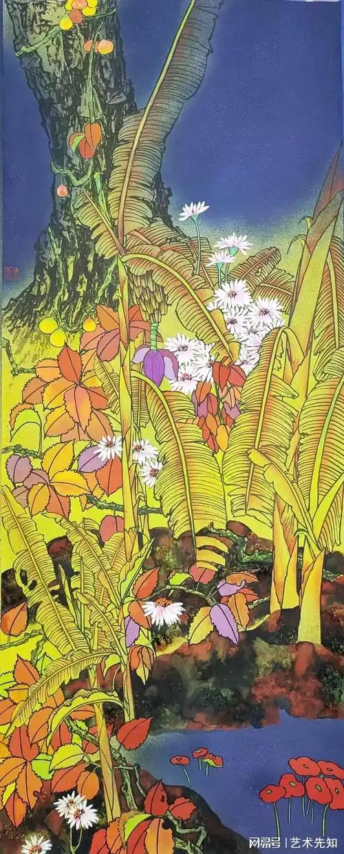 生命的光辉一一河北美院吴志祥教授现代重彩画作品欣赏