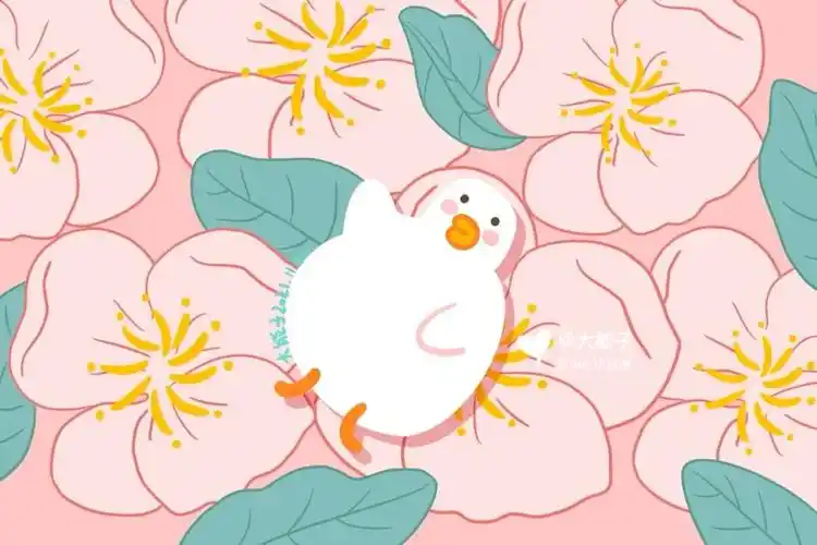 画了一组小动物与花花#procreate  #插画  #壁纸  #可爱