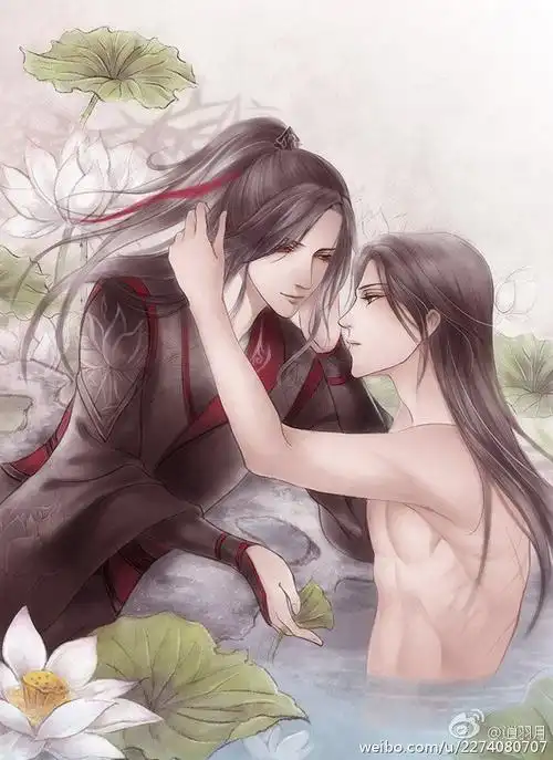 忘羡美图壁纸:脸红是你,心跳是你,我的眼里只有你