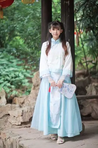 古装汉服女改良暖暖同款奇迹古代衣服日常套装学生成人礼公主服装