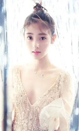 邢菲图片邢菲深v礼服活动照图片