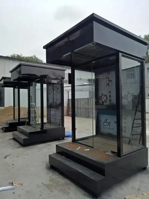 四平岗亭厂家四平物业活动门卫房厂家活动门卫值班室安装厂家