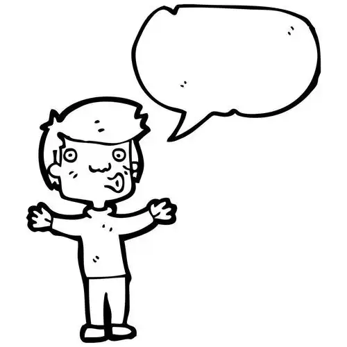 男孩讲故事,矢量,卡通男孩在白色背景上的故事