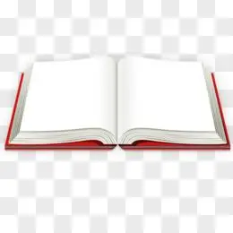 被翻开的书本高清素材