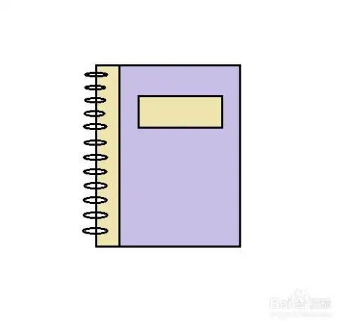 线圈笔记本怎么画简笔画