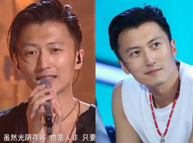 相反,比薛之谦,大3岁的谢霆锋,状态要好得多