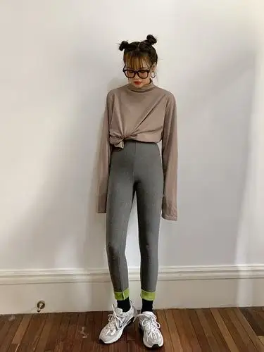 芭比裤提臀收腹加厚秋冬正品女外穿高腰紧身液体裤加绒黑色打底裤