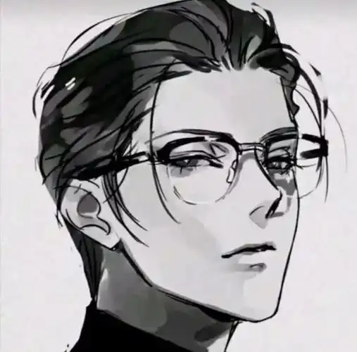 文艺复古风的动漫男生头像小众男头