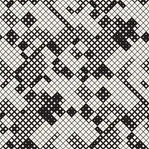 现代时尚的半色调纹理. 无止境的抽象背景与随机大小的平方.