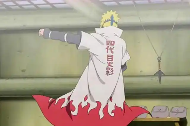 四代的背影不知道大家有没有留意火影里面那些非常经典的站姿,有些