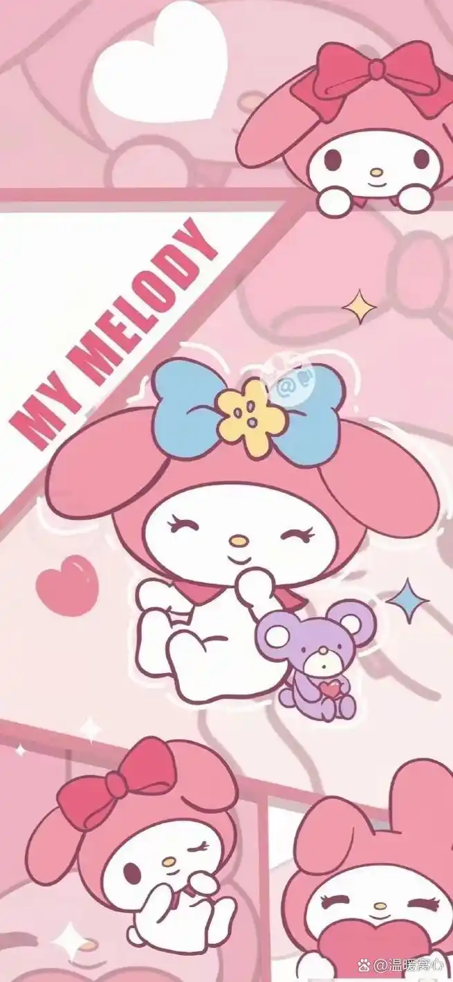 粉色凯蒂猫壁纸 粉色系壁纸     每个女孩子都有粉色的少女心吧!