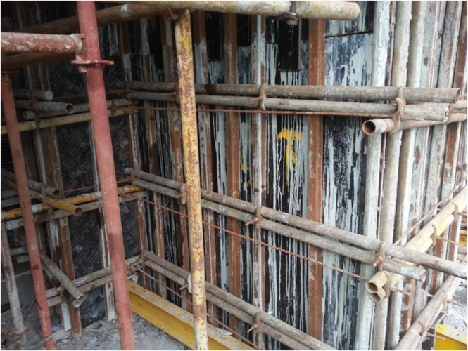 [分享]墙柱模板!临边阳角加固外墙接缝防烂根措施